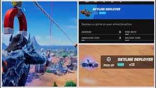 Easily Use the Skyline Deployer - Fortnite Weekly Quest