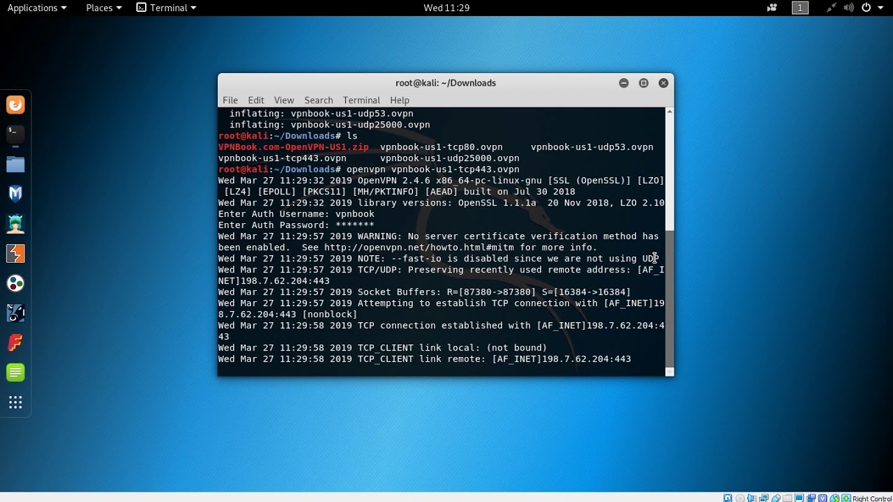 KALİ LİNUX VPN NASIL KURULUR - HOW TO INSTALL KALI LINUX VPN - YouTube