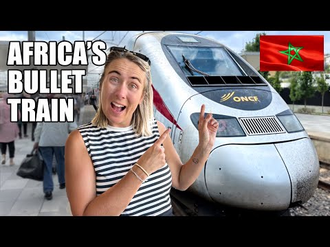 MOROCCO TRAINS ARE AMAZING! (Africa’s Fastest Train to Rabat) 🇲🇦 رد فعل بريطاني