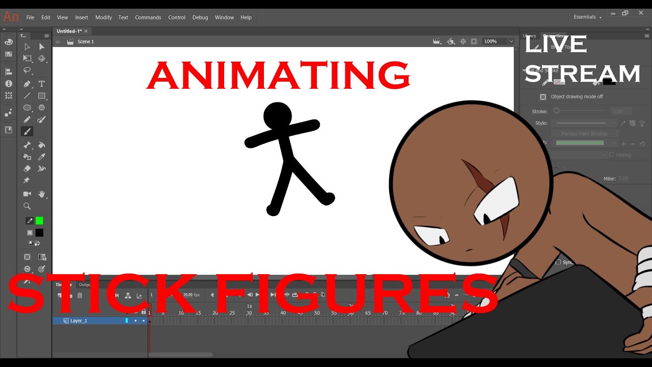 Animating Stick Combo | by (FreshX) - YouTube