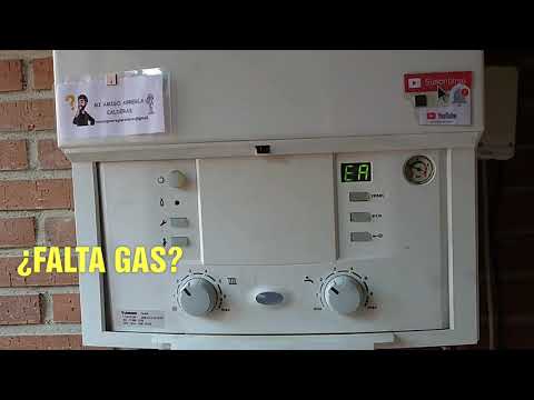 La caldera dice que falta gas , ¿Como compruebo que falta gas?