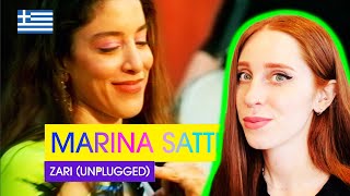 LET'S REACT TO MARINA SATTI'S UNPLUGGED VERSION OF "ZARI" // GREECE EUROVISION 2024