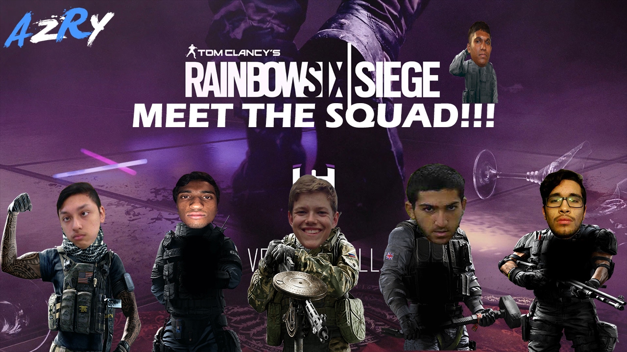 MEET THE SQUAD!!! - Rainbow Six Siege - YouTube