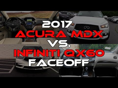 2017-acura-mdx-advance-vs.-infiniti-qx60-deluxe-tech:-faceoff-comparison