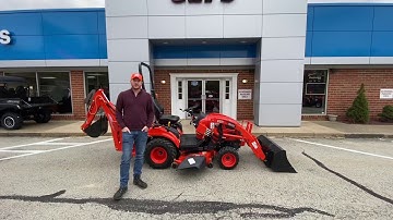 Kioti -  KB2410L Backhoe Removal & Install