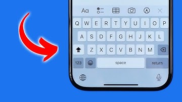 How to Type in All Letters in Upper Case on iPhone