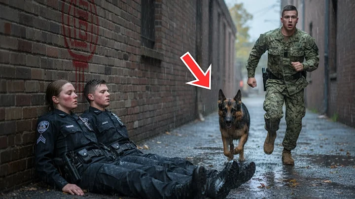 A Navy SEAL and His Dog Find Two Dying Officers in an Alley — What Happens Next Shocks You