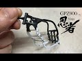 Engine and subframe modification【full build Kawasaki Ninja CafeRacer】＃1