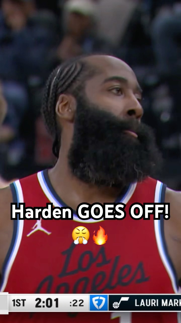 James Harden DROP 34 PTS in the 1st half! ??|#Shorts
