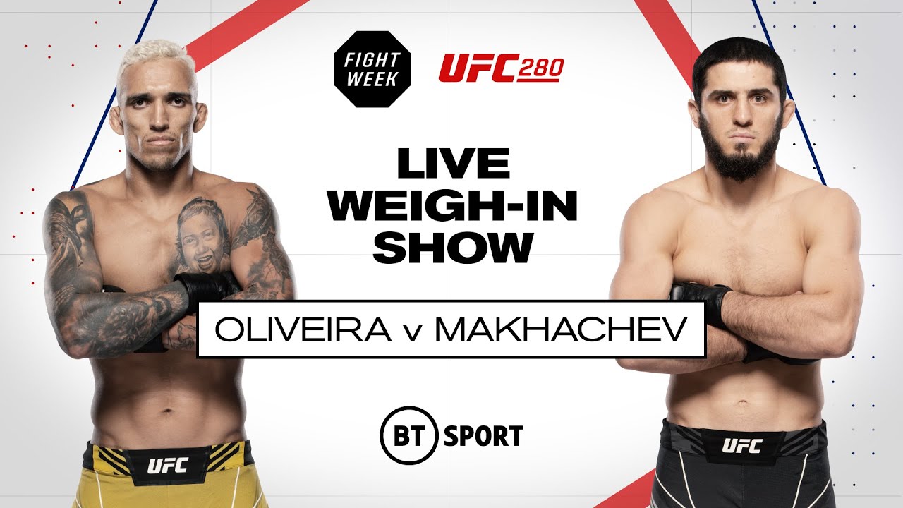 LIVE #UFC280 Weigh-In Show From Abu Dhabi Fight Week