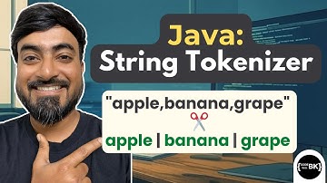 Java Program to Extract Tokens from a String Using a Delimiter