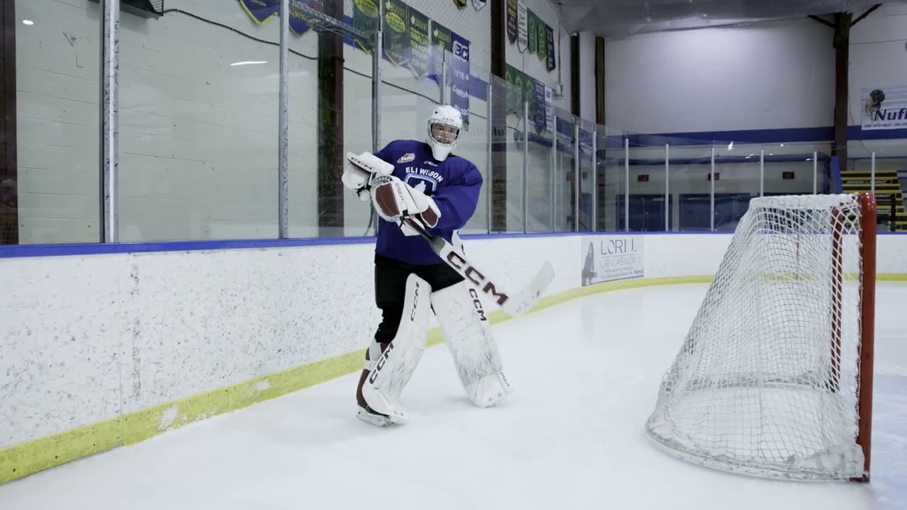 Puckhandling Options | Goaltender Training with Eli Wilson