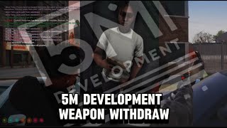 fivem  weapon withdraw script (windy inspired)