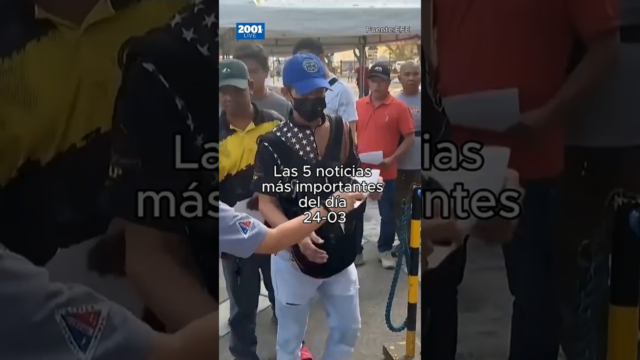 Las 5 noticias del día - 24 de marzo de 2026