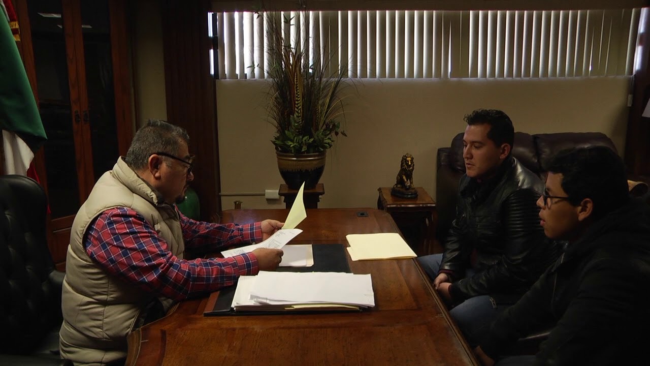 Recibe Alcalde Hector Rubalcava a Dir. de Compañia de Danza OTHAM. rubalcava rafael md