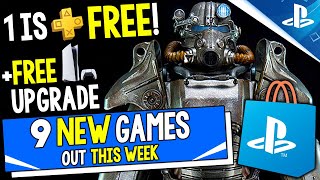9 NEW PS4/PS5 Games Out THIS WEEK! New FREE PS Plus DAY 1 Game, BIG FREE PS5 Upgrade, PS5 Exclusive
