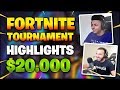 Fortnite highlights daily moments  myth  hamlinz won 20000 fortnite tournament highlights