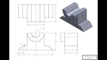 SolidWorks Education Detailed Drawing Exercises Tutorial 01