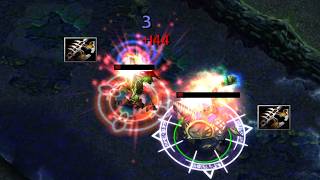 DOTA CHAOS KNIGHT vs TROLL WARLORD: 2 MONSTERS FIGHT! screenshot 4