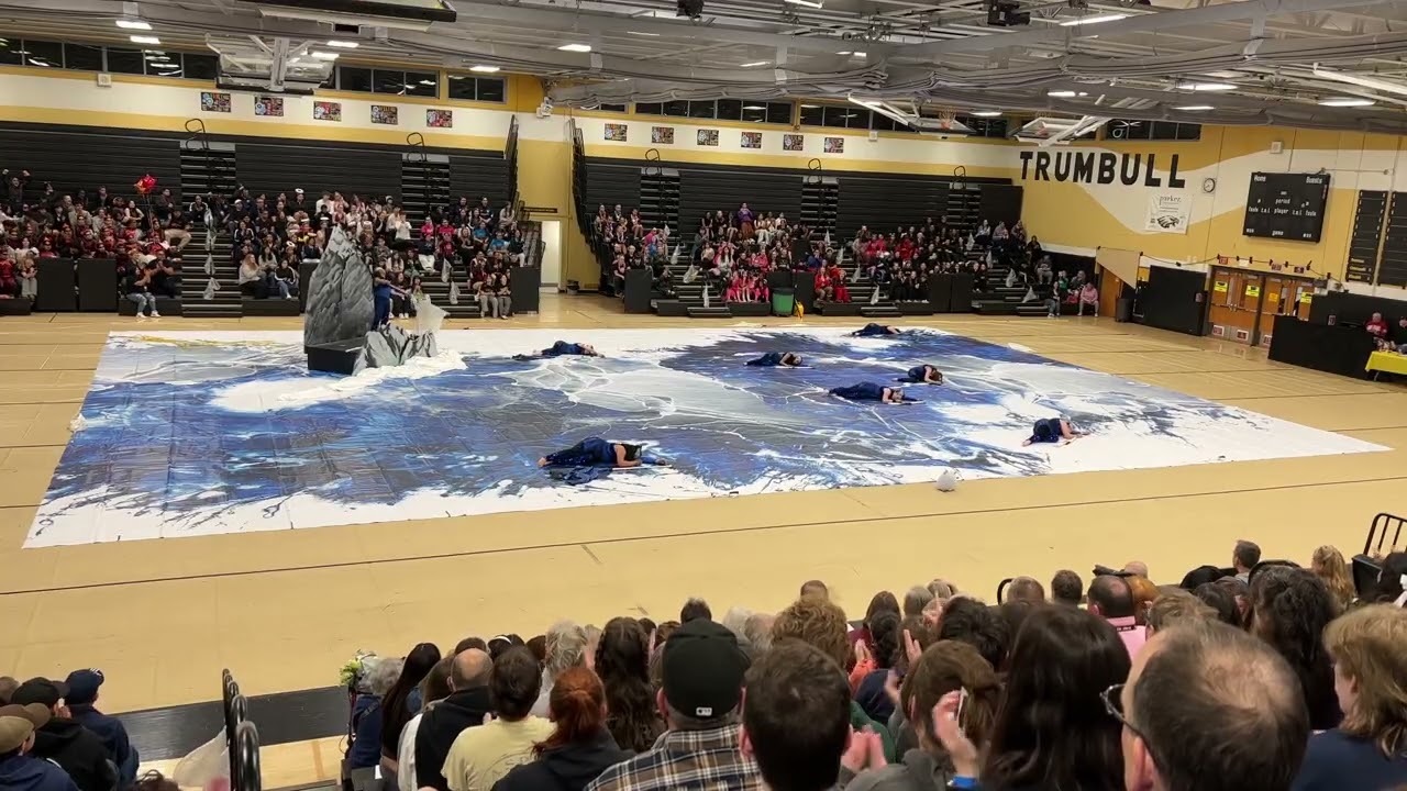 Lyman Hall Winter Guard Championships at Trumbull High School