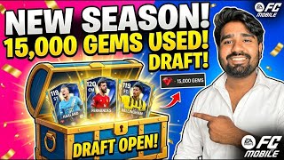 Fc mobile open draft 15k gems used #fcmobile #fifa #fclive #shortslive #shortsfeed