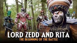 Power Rangers Rita and Lord Zedd the beginning of the FINAL BATTLE