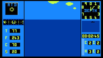 Submarine Commander for the Atari 8-bit family