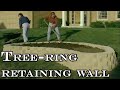 How to Build Tree Ring Retaining Wall