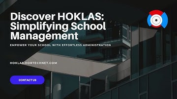 Streamline School Administration with HOKLAS Software