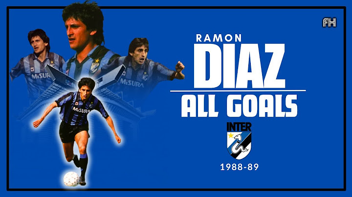 Ramon Diaz ● All Goals ● Inter