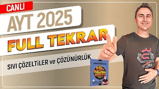 Sivi Çözelti̇ler - Ayt Ki̇mya Full Tekrar