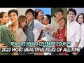 Real life young filipino celebrity kilig couples of 2023 ll kathniel lizquenjakbielionie