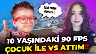 10 YAŞINDAKİ ÇOCUK İLE VS ATTIM!! BENİ YENEN OLMADI DEDİ!! - PUBG MOBILE