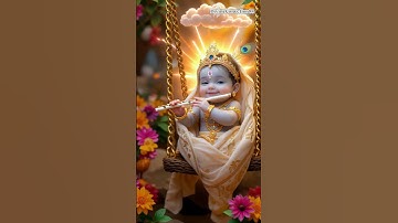 Krishna ko bhai chaiye 🦚🧿Cute little baby krishna video👣🦚#shorts #ytshorts #cute #funny #shortsfeed