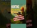 best Hunting Simulator Game Source Code – Unity Offline Project | Reskin &amp; Monetization Ready