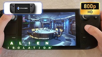 Steam Deck | Alien: Isolation | 800p | Ultra settings