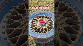 Bbs Rs Restoration D Faces Barrels, Polished Lips, Chrome Bolts. All Work Done In House