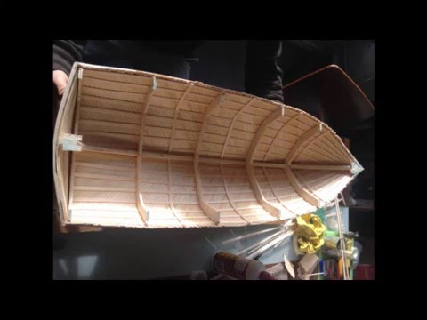 balsawood boat number 4 building the hull - youtube