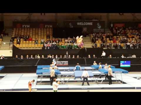 KOCHESOK Susana,KORNETSKAYA Anna RUS optional Trampoline World Championships 2015