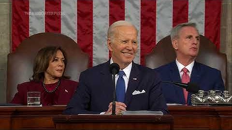 Biden urges unity, gets heckled in second SOTU address