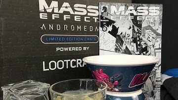 Mass Effect Andromeda Premium Loot Crate Unboxing