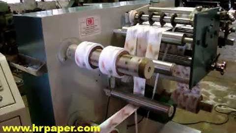 High Speed Label Slitting Machine