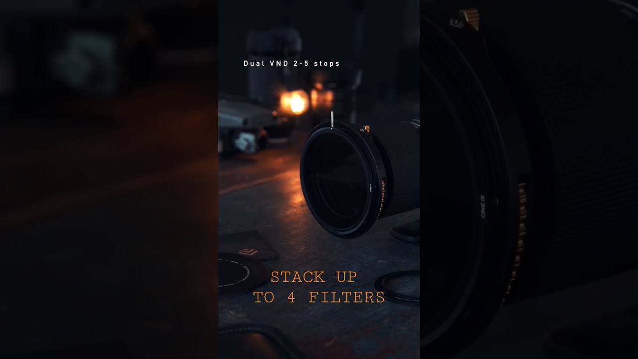 The new magnetic filter system from Velium • Variable ND • Black Mist • CineStreak