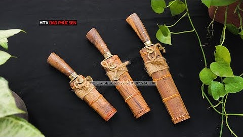 BỘ BA LÁ CHẮN ĐỈNH CỦA CHÓP - HÀNG CHUẨN CỦA HTX DAO PHÚC SEN