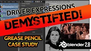Blender 2.8 - Driver expressions demystified