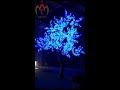 Color change LED maple tree
