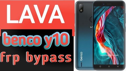 lava benco y10 frp bypass / google account remove  frp unlock