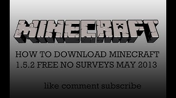 How To Download And Install Minecraft 1.6.2 Free! October 2016] (Updated!)