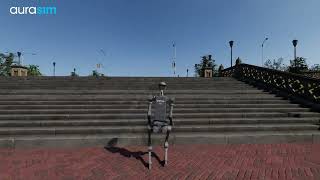 AuraSIM Generative Simulation Platform | AuraLab |  Humanoid Training and Testing