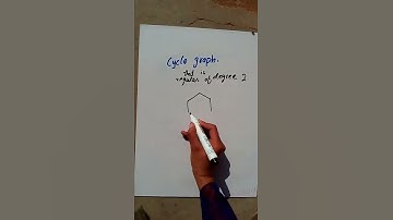 Cycle graph, graph theory, Mathematics ,math #shorts #shortsvideo